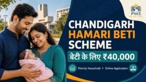 Chandigarh Hamari Beti Scheme ₹40,000 benefit for girl child