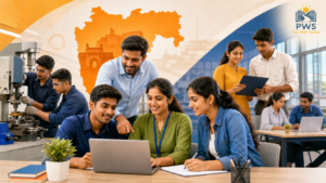 मुख्यमंत्री युवा कार्य प्रशिक्षण योजना 2026 अंतर्गत कौशल्य प्रशिक्षण घेत असलेले महाराष्ट्रातील तरुण